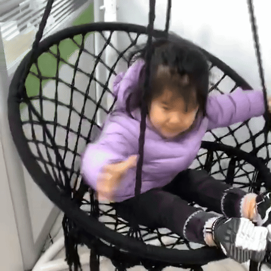 Macrame Hanging Swing Chair Hammock ©