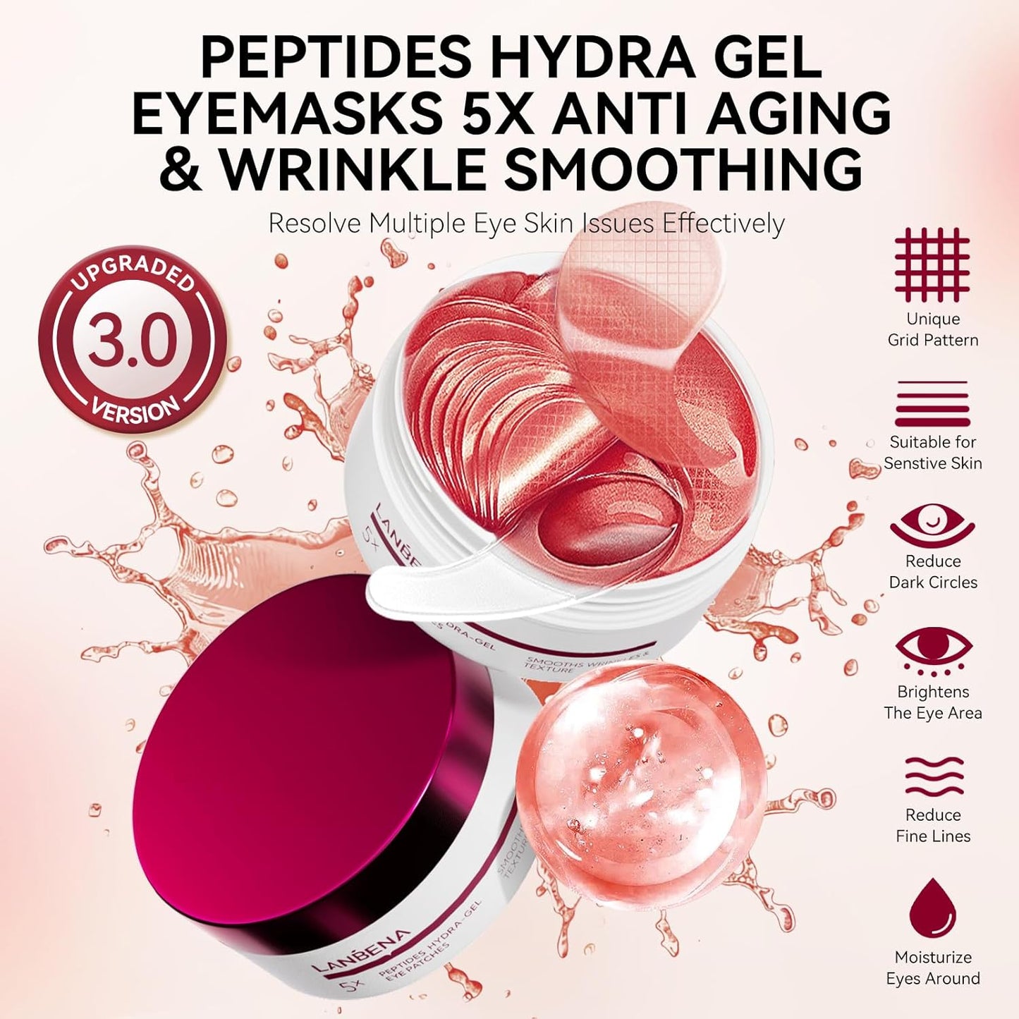 LANBENA - Hydra-Gel Eye Patches (Original)