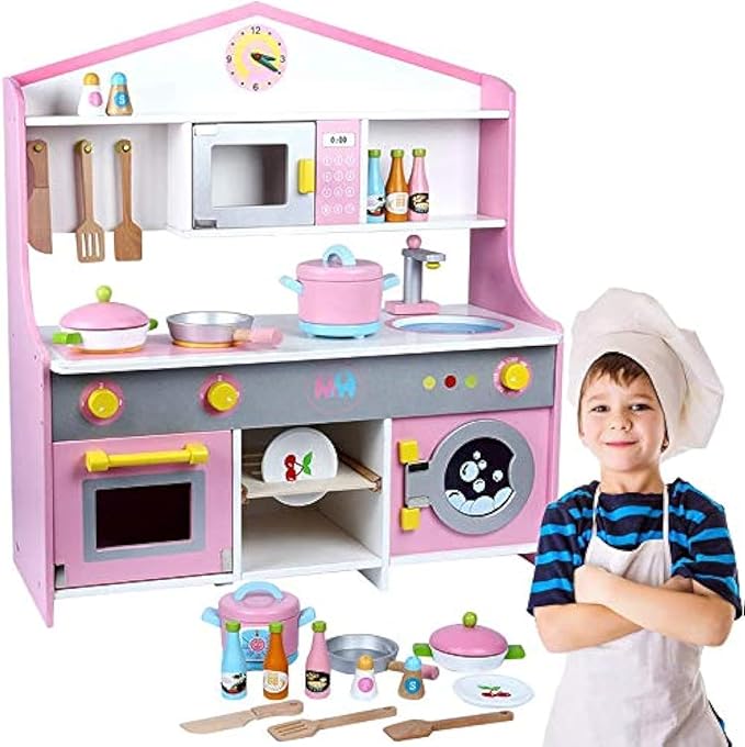 Wooden Kitchen Set Toy ©
