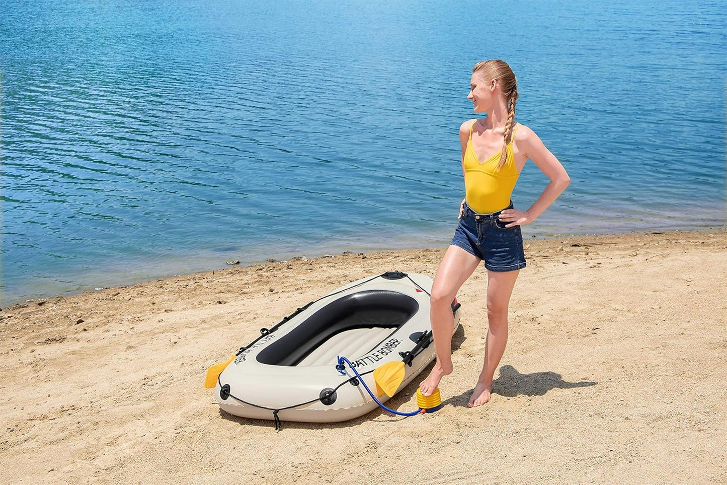 Bestway - Battle Bomber Inflatable Boat Set ©