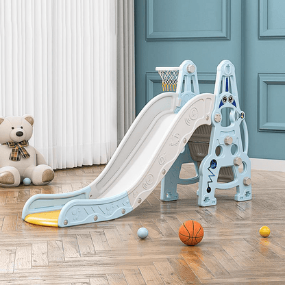 Multi-Function Kids Slide & Swing Set  ©