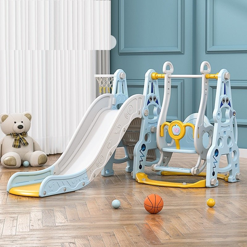 Multi-Function Kids Slide & Swing Set  ©