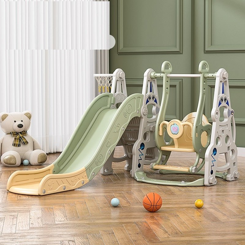 Multi-Function Kids Slide & Swing Set  ©