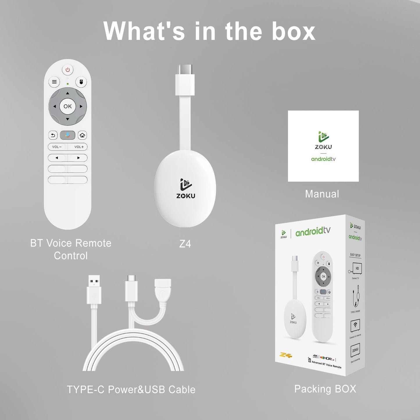 ZOKU - 8K Android TV Stick ©